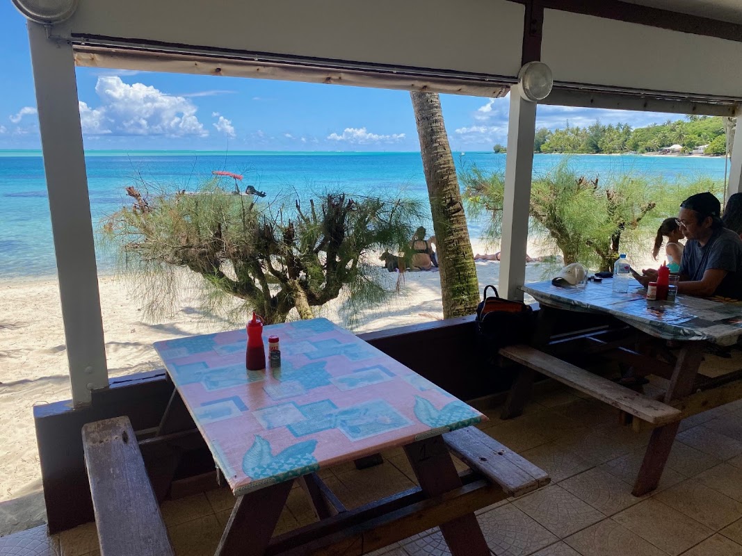 Snack Matira – Plage de Matira, Bora Bora, Polynésie française (photo 1)