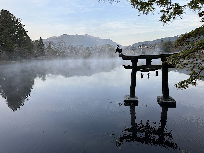 Yufuin : le lac Kinrin et un dernier déjeuner avant le train – 1561-1 Yufuinchō Kawakami, Yufu, Oita 879-5102, Japan (photo 2)