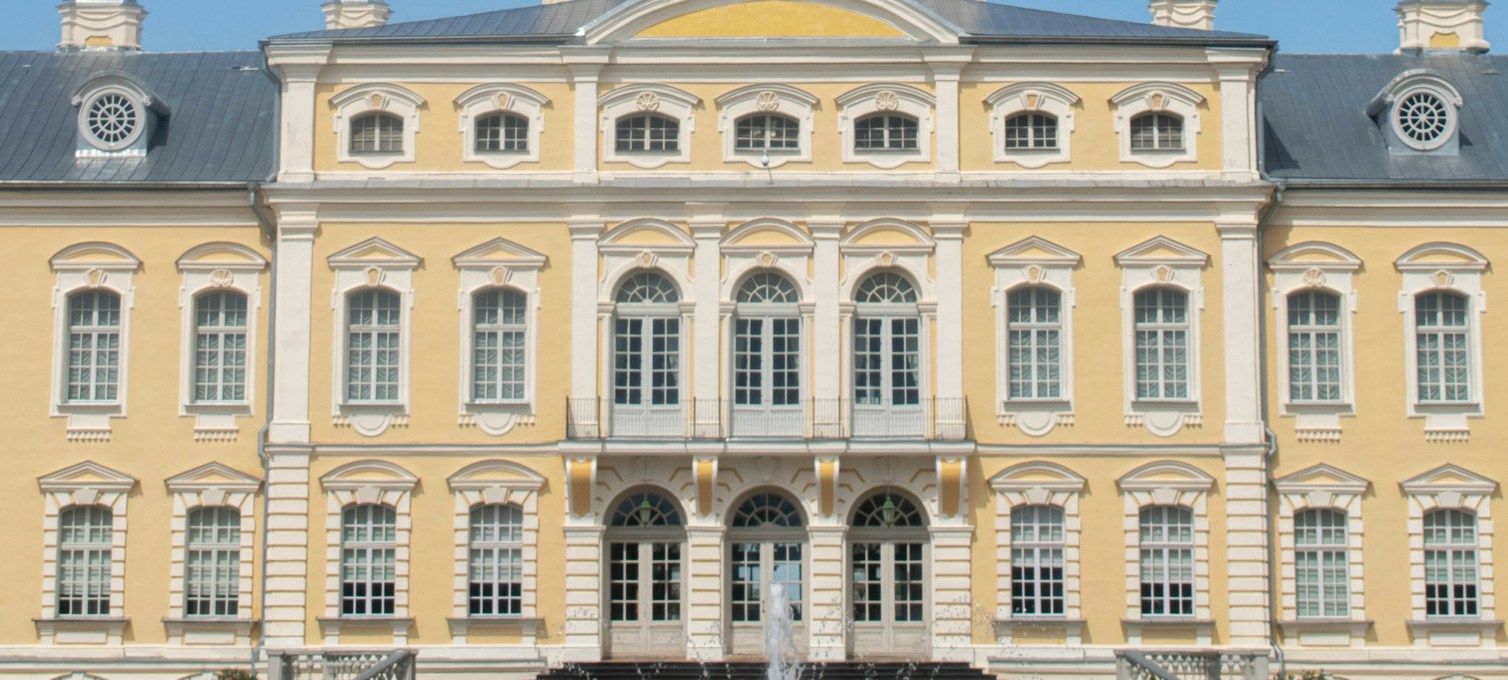 Facade of Rundāle Palace