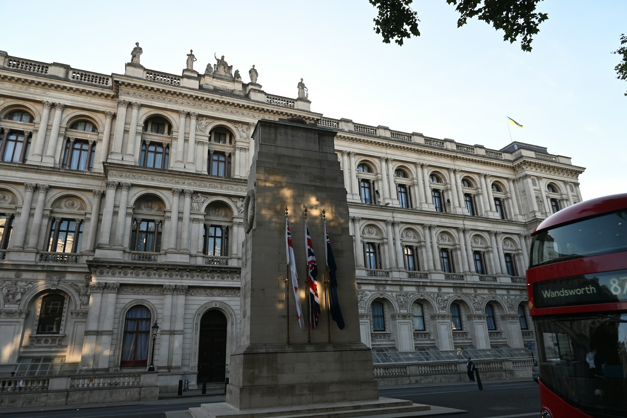 Il Cenotafio su Whitehall, a Londra