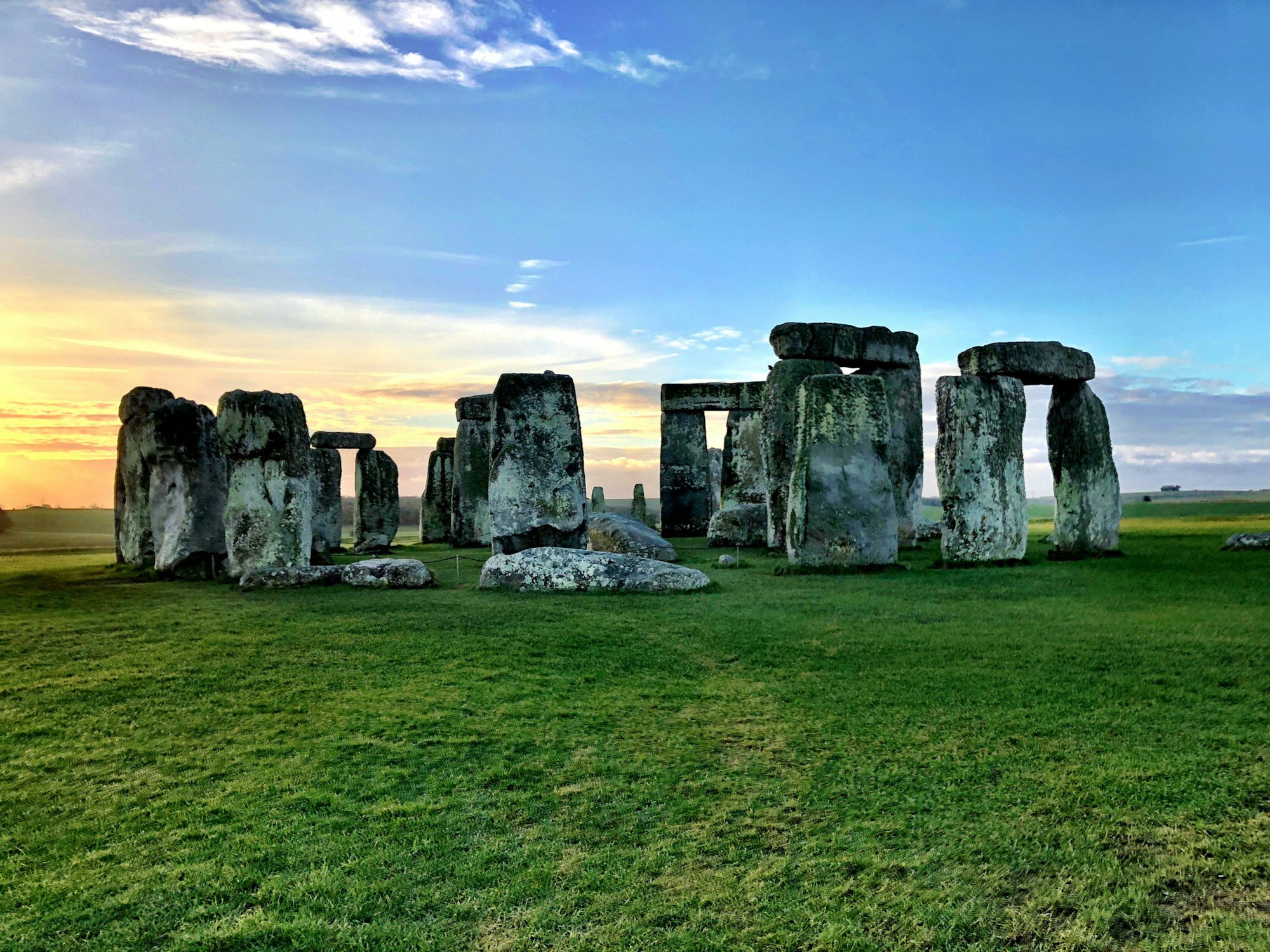 Stonehenge al amanecer