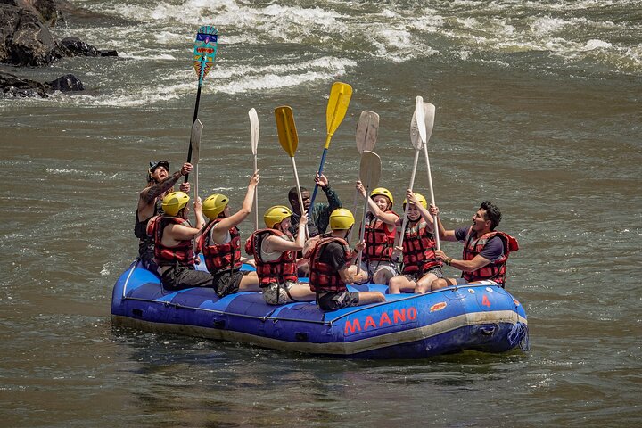 Tour: full-day whitewater rafting from Livingstone