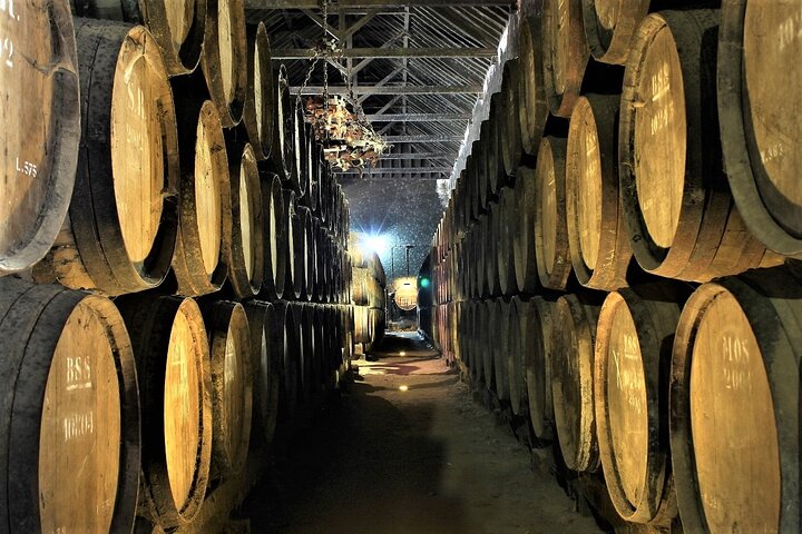 Wine tasting at an estate in the Setúbal region