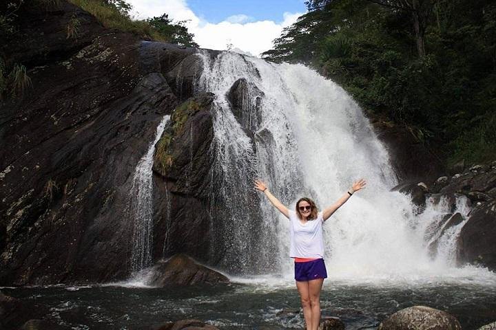 Cascade près de Kandy, accessible en tuk-tuk
