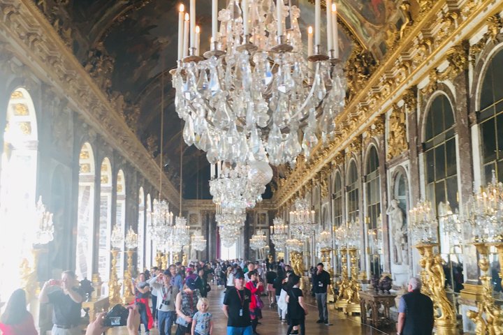 Photo of the private Versailles palace tour with hotel pickup