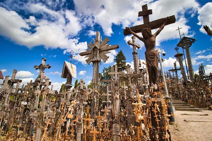 Hill of Crosses, in Lithuania