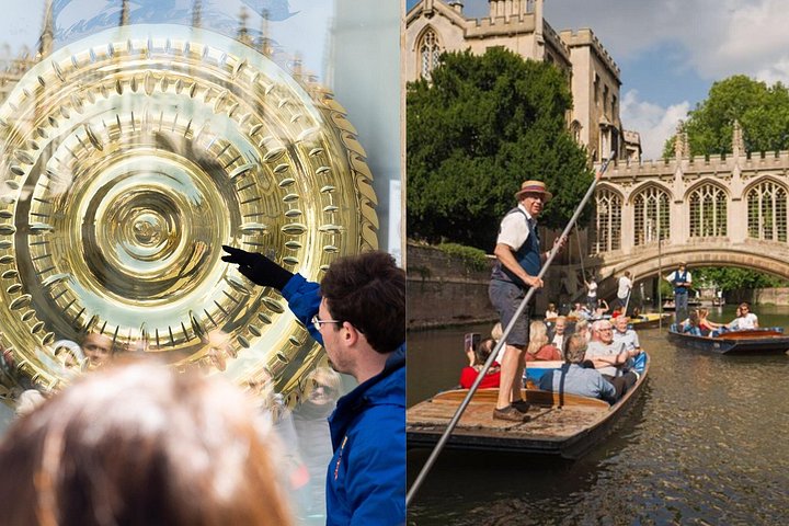 Punting on the River Cam in Cambridge
