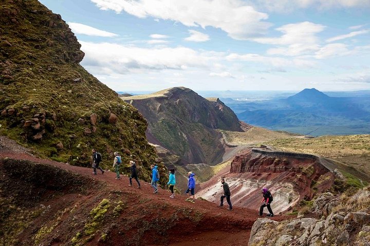 Vue depuis le sentier du mont Tarawera