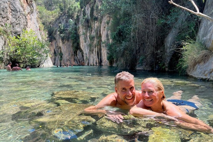 Waterfall and natural springs near Valencia