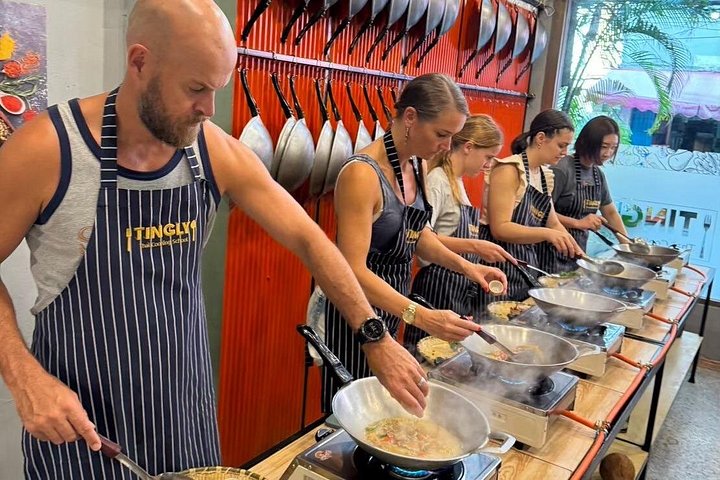 Thailändischer Kochkurs mit frischen Zutaten