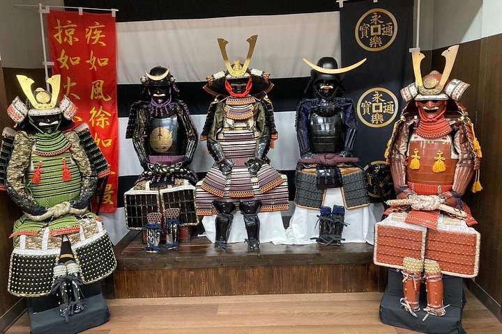 Samurai sword demonstration in a Tokyo theater
