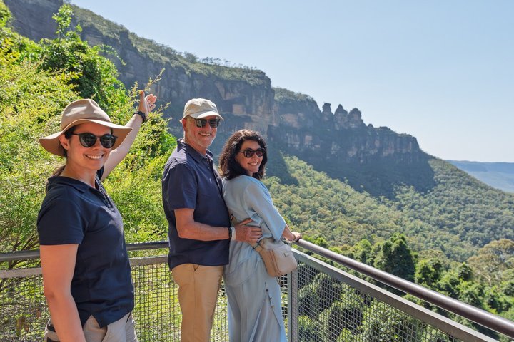 Gruppe auf einem Ausflug in die Blue Mountains ab Sydney