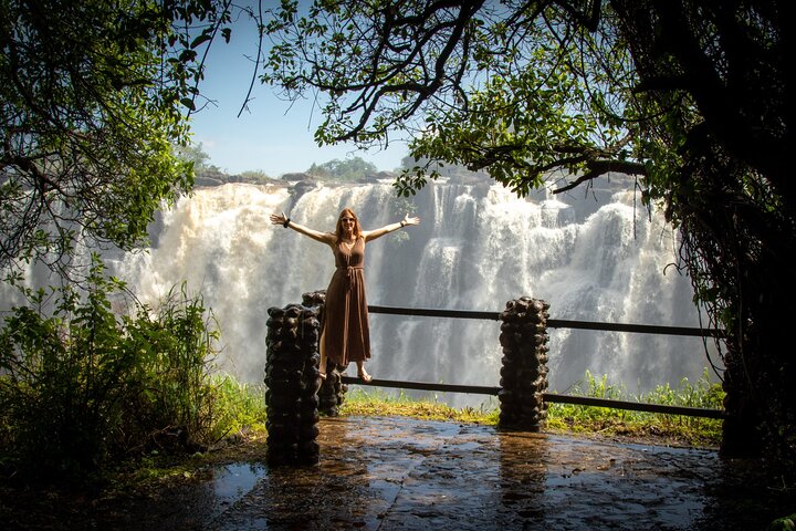 Tour: guided tour of both sides of the falls, Zimbabwe and Zambia