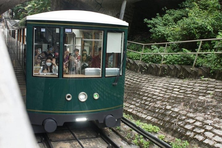 Luxury vehicle parked on a Hong Kong street