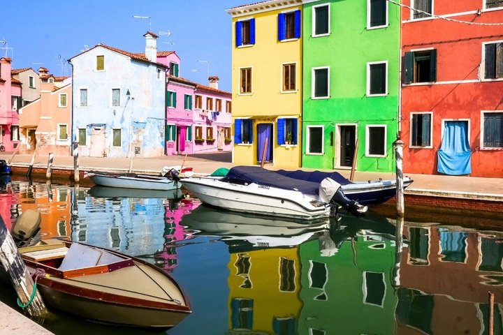 Photo du circuit en petit groupe en bateau à Murano et Burano