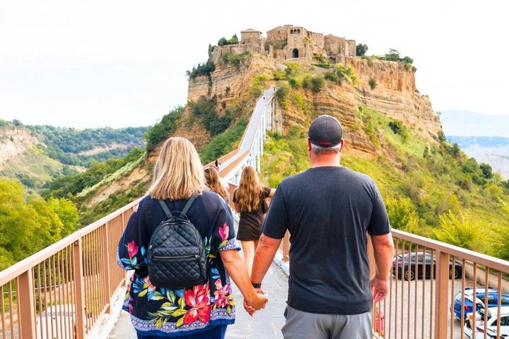 Hilltop village of Civita di Bagnoregio in Tuscany