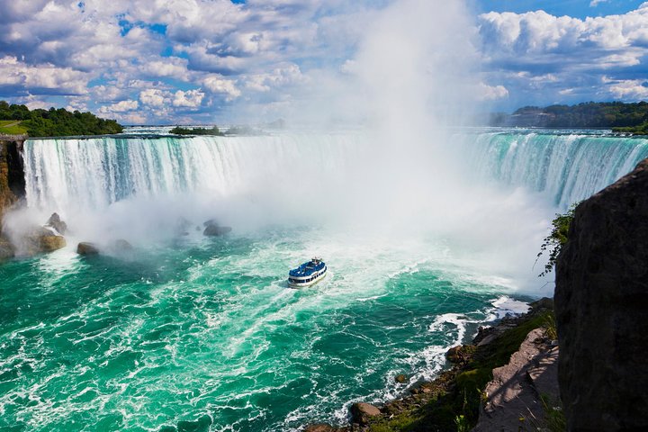 Niagara Falls seen from the Canadian side