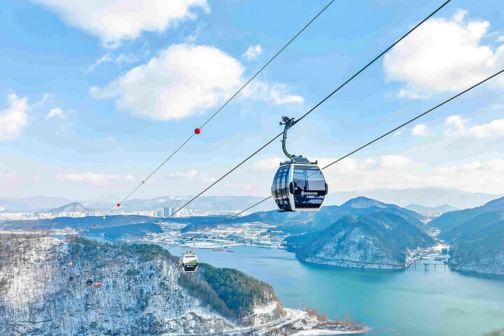 Photo from the Viator listing for the Nami Island and Samaksan cable car tour
