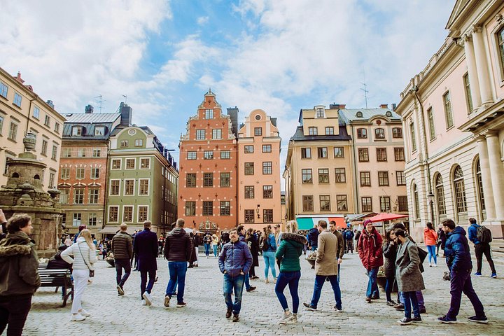 Rue pavée de Stockholm