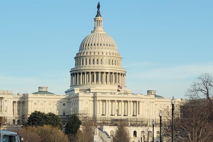 Monument de Washington vu depuis un véhicule privé