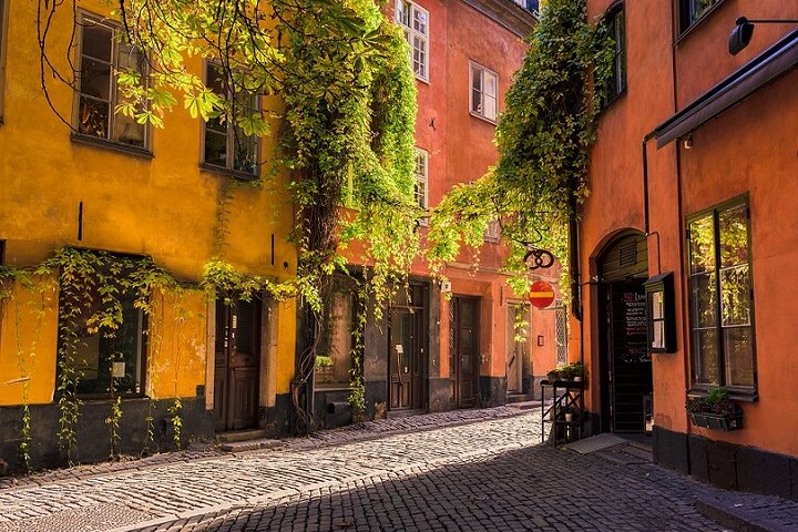 Ruelles de la vieille ville de Stockholm