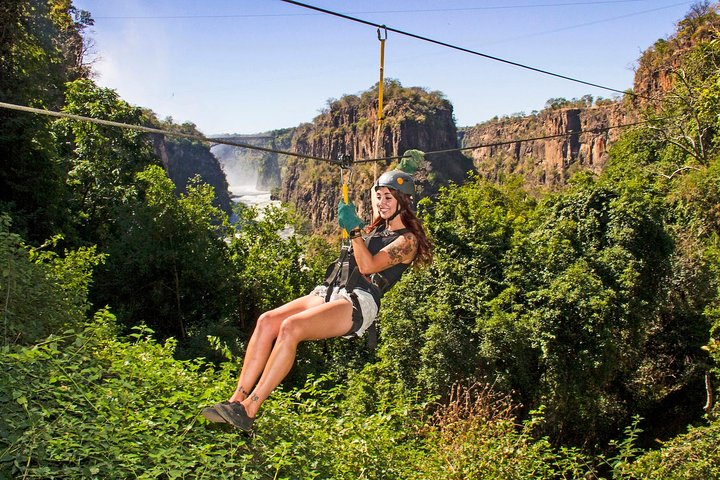 Tour: canopy tour at Victoria Falls