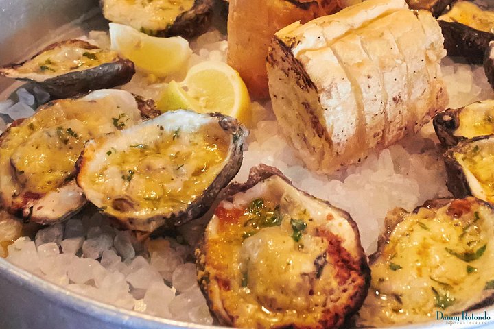 Plate of Louisiana cooking served during a food tour