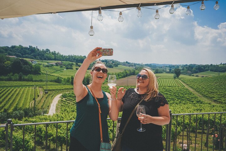 Photo du circuit viticole au Prosecco