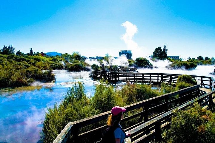 Sentiers géothermiques du village de Whakarewarewa