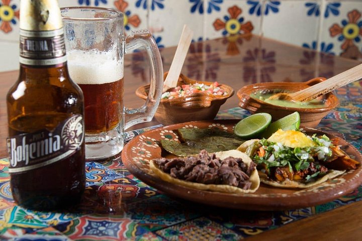 Tacos al pastor dans une visite gastronomique à Cancún