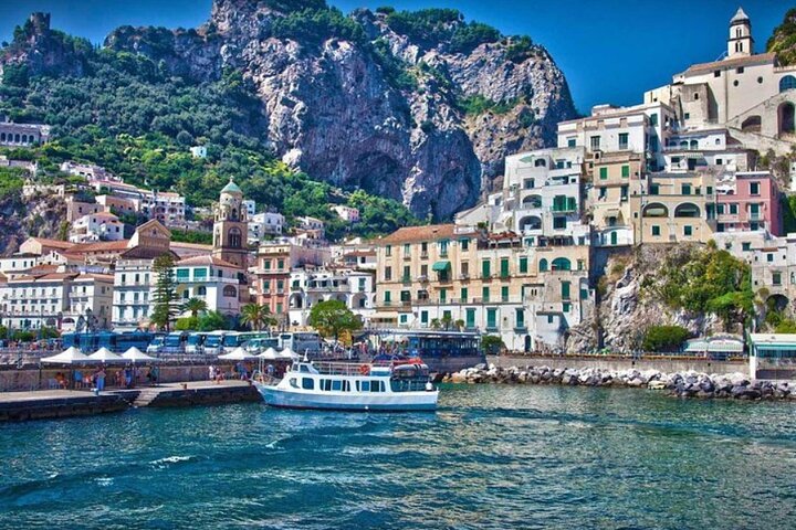 Excursion en minibus partagé vers Sorrente, la côte amalfitaine et Pompéi, photo Viator