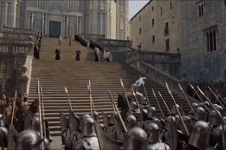 Girona old town streets, Game of Thrones walking tour