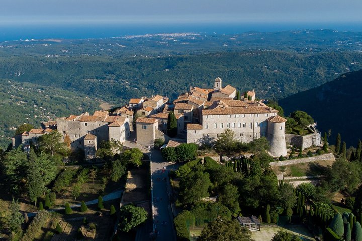 Felsschluchten und Gestein der Provence, Landschaft des Saut du Loup