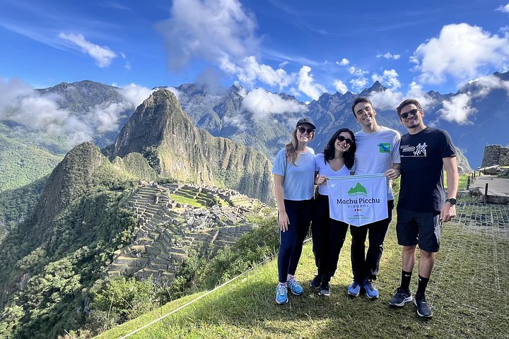 Classic Circuit 2 view of Machu Picchu on a private day trip from Cusco