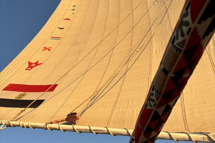 Balade privée en felouque au coucher du soleil – Corniche du Nil, Louxor, Égypte (photo 2)