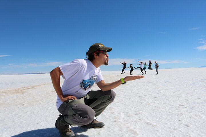 Circuit 4x4 de 3 jours : Salar d'Uyuni, Laguna Colorada, geysers et Laguna Verde – Uyuni, Bolivie (photo 2)