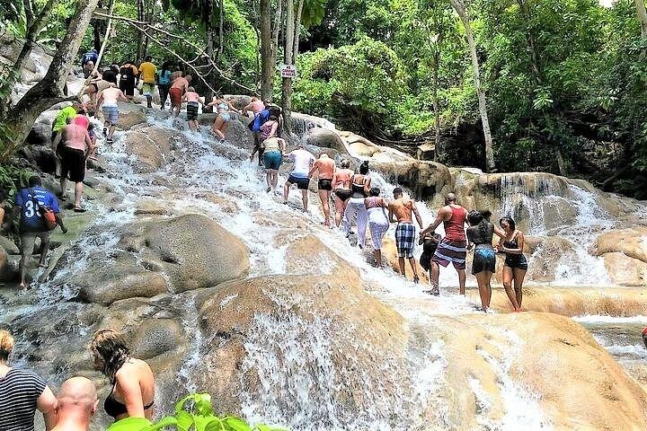 Dunn's River Falls et Blue Hole : excursion guidée d'une journée – Prise en charge à l'hôtel, Montego Bay, Jamaïque (photo 2)