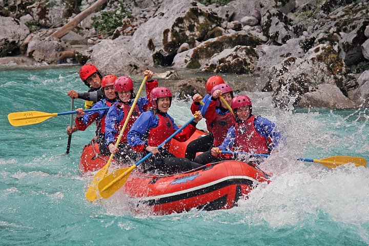 Rafting en eau vive sur la Soča (photo 2)