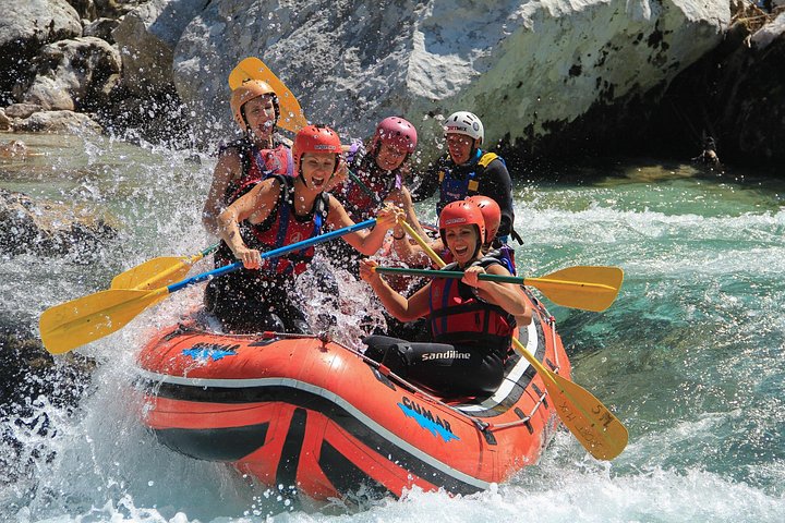 Rafting en eau vive sur la Soča (photo 3)