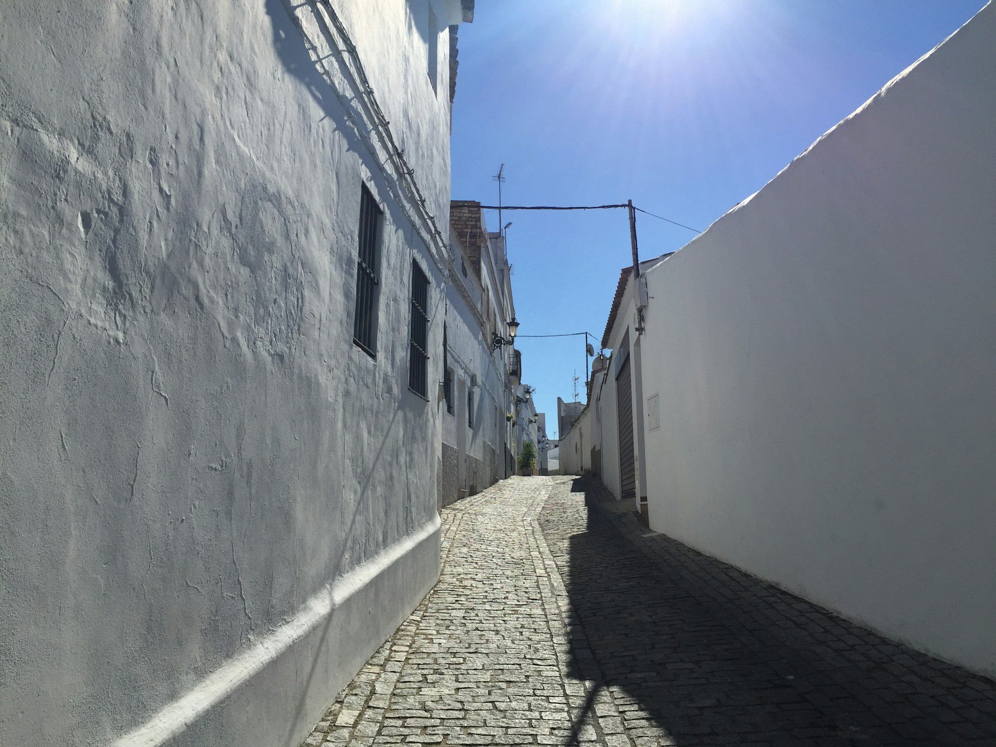 Rue andalouse de la province de Cadix