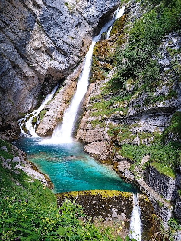 Cascade Savica – Slap Savica, Ukanc, Bohinj, Slovenia (photo 1)