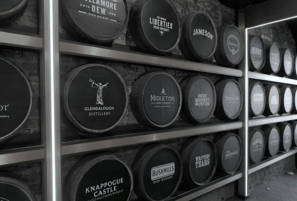 Distillerie whiskey dans le quartier des Liberties à Dublin