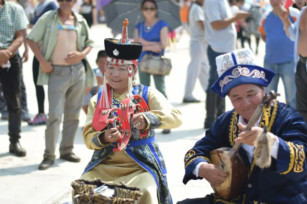 Cérémonie d'ouverture du Naadam 2026 au Stade National des Sports d'Oulan-Bator, Mongolie